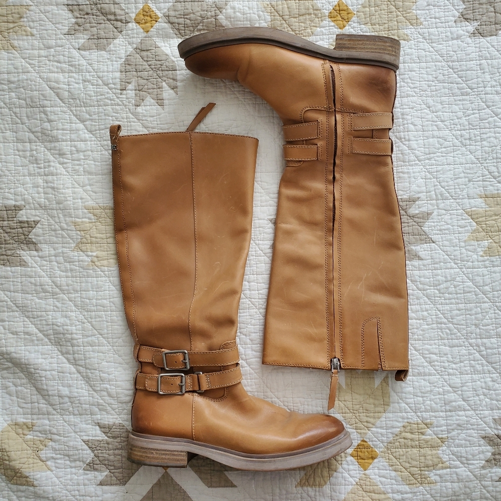 Sam Edelman Freda Tall Boot, Cashew Leather